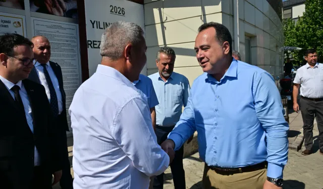 Başkan Dutlulu Salihli’de muhtarlarla buluştu