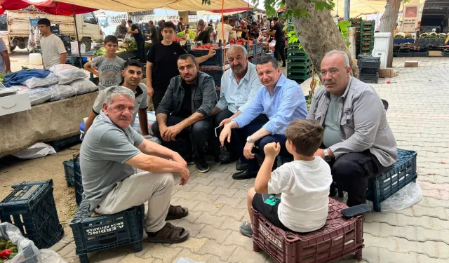 Başkan Olgun’dan Adıyaman Semt Pazarı'na samimi ziyaret