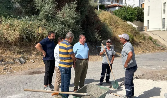 Başkan Topuz, Milas’ın çalışmalarını yerinde inceledi