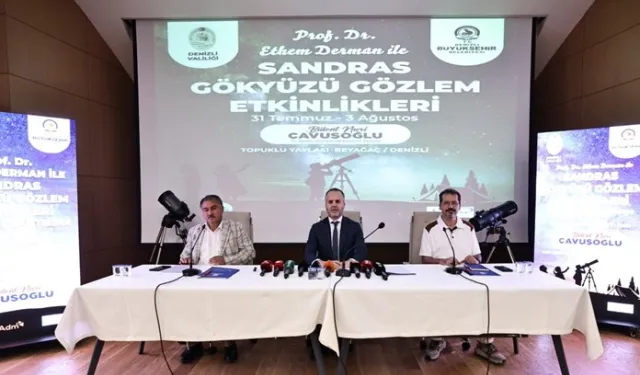 Bilim ve doğa severler Sandras’ta buluşacak