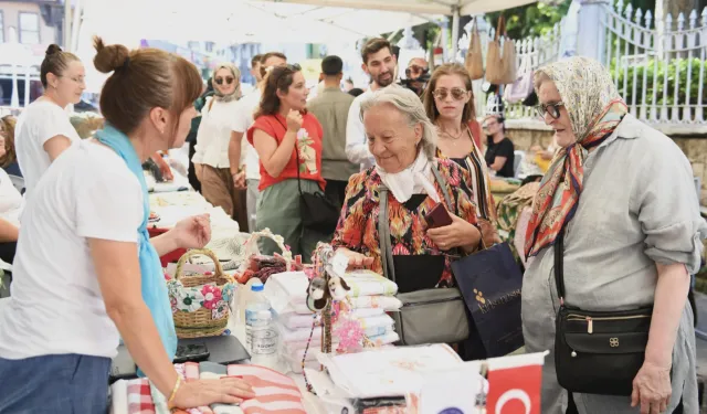 Bursa Osmangazi'de üreten kadınlara özel sokak