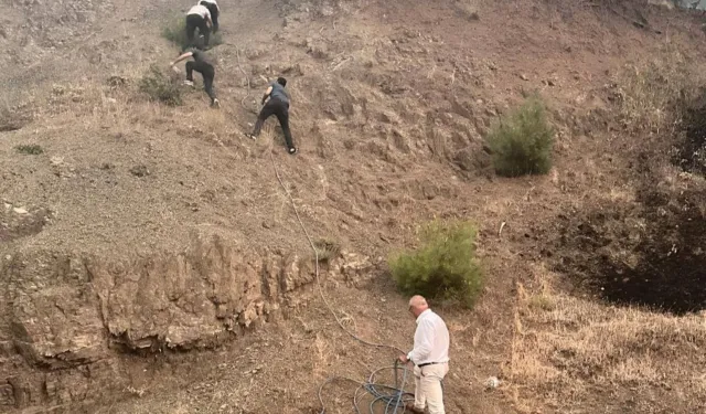 Bursa'daki yangına karşı Gemlik’te teyakkuz