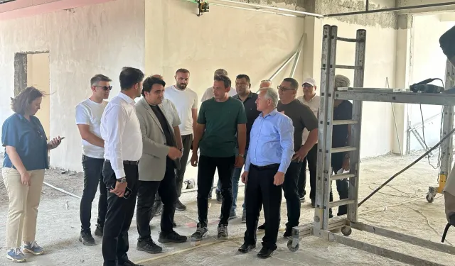 Edirne İpsala’da Anadolu Lisesi inşaatına yakın mercek