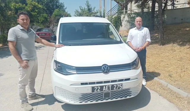 Edirne'de Keşan SYDV’ye yeni araç