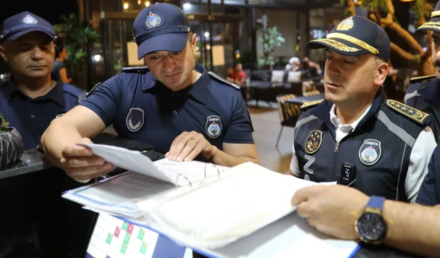 Gaziantep’te zabıta ekipleri huzur için sahada