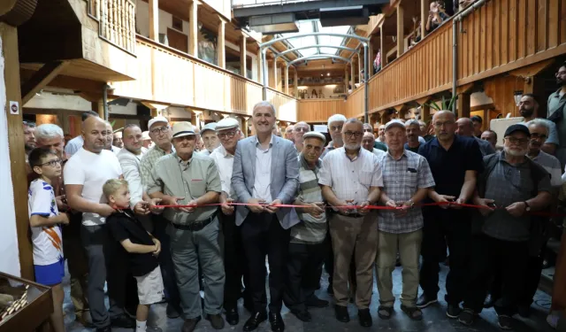 Gurbette 60. yıl sergisi Bursa İnegöl'de açıldı