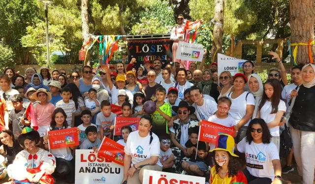 İstanbul Anadolu Yakası'nda LÖSEV pikniği