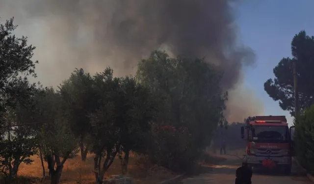 İzmir İtfaiyesi Çeşme Ildır için teyakkuza geçti
