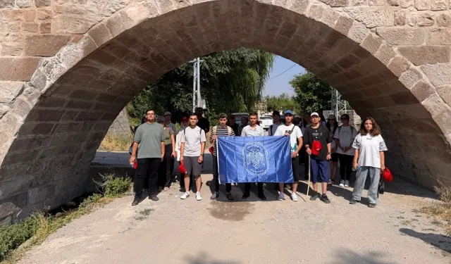 Kayseri Melikgazi'de Koramaz Vadisi'nde doğa yürüyüşü