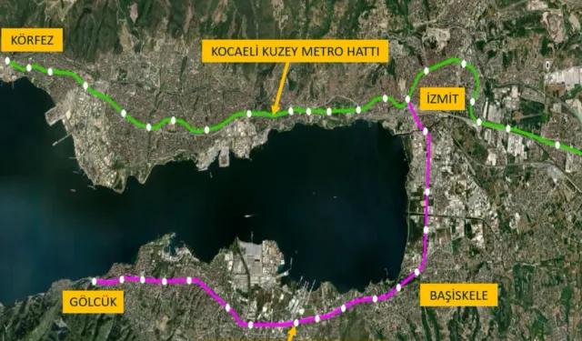 Kocaeli’de yeni raylı sistem hattı projelendiriliyor