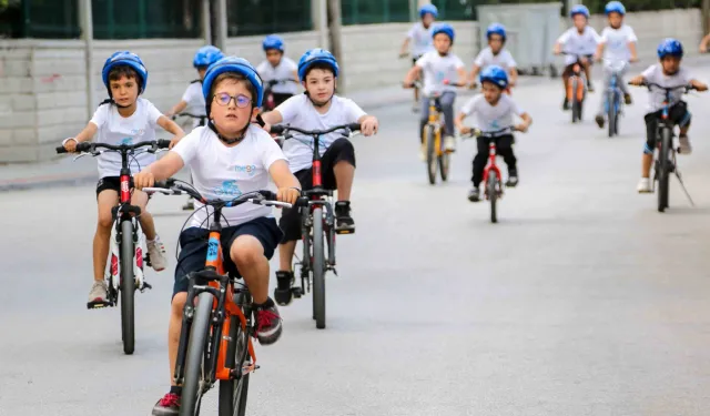 Konya Meram’da bisiklet yarışları heyecanı sürüyor