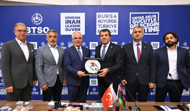 Libya’dan Bursa’ya yeniden yapılanma sürecinde iş birliği daveti