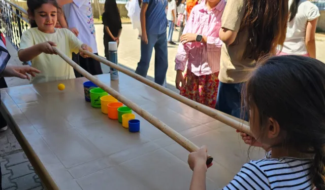 Malatya'da öğrenciler hem öğreniyor hem eğleniyor​​​​​​​