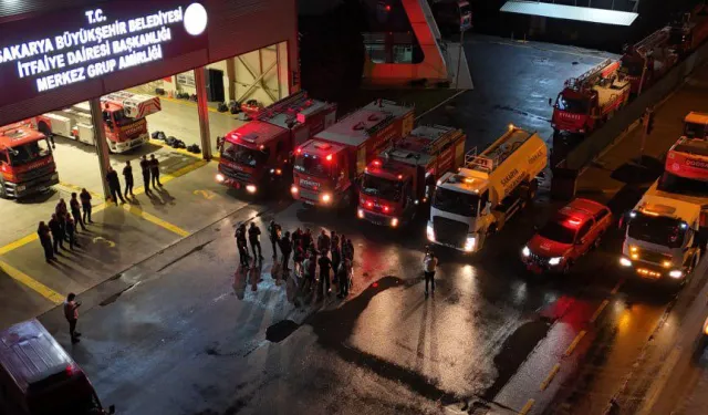Manisa’daki orman yangınına Sakarya’dan destek
