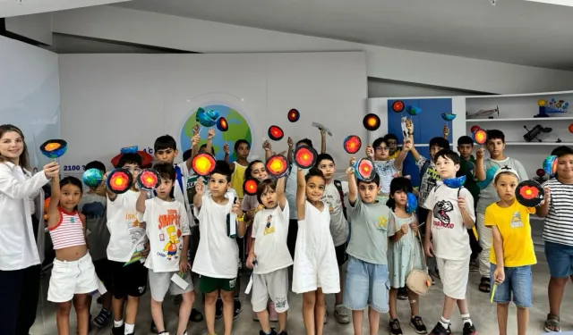 Mercan’da bilim dolu yaz tatili