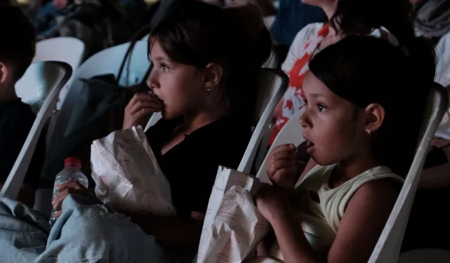 Milli İrade Meydanı’nda sinema keyfi bir başka güzel