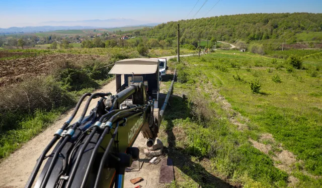 Sakarya'da 9 mahalleyi kapsayan proje tamamlandı