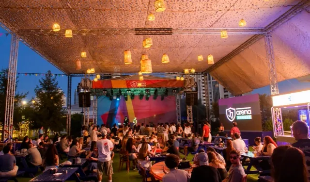 Yaz akşamlarına yeni soluk... JJ Arena Garden açıldı