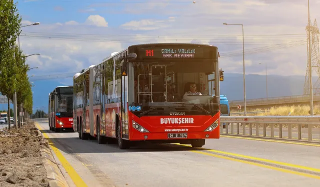 30 Ağustos’ta Sakarya’da ulaşım ücretsiz
