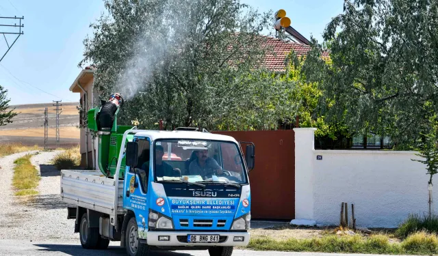 ABB'den haşerelere karşı ilaçlama çalışması