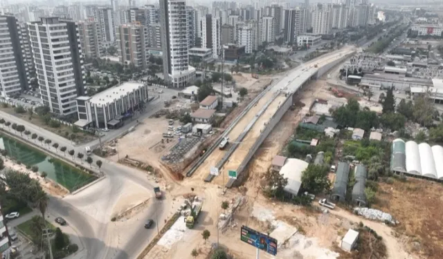 Adana'da ulaşım çalışmaları tam gaz