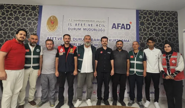 AFAD platform üyesi derneklere teşekkür