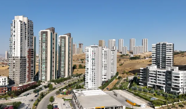 Ankara'da Temmuz ayında 12 bin 491 konut satıldı