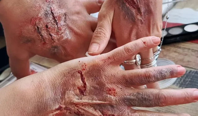 Antalya'da film setlerine uzanan sihirli eller