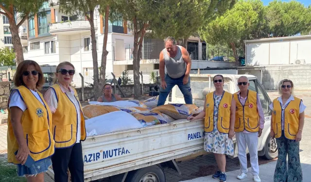 Artemis Lions'tan yangın mağduru Yürük ailesine anlamlı destek