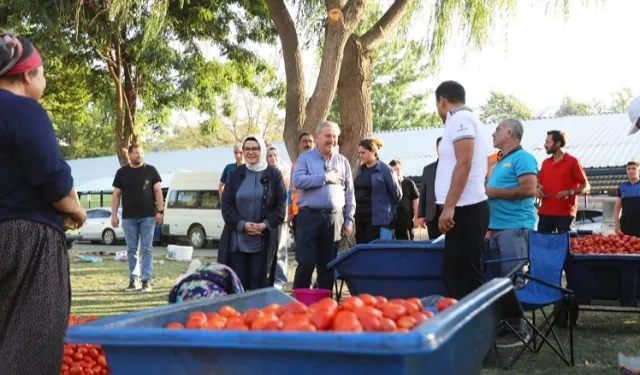 Ayşe Böhürler Salça Günleri'ne katıldı