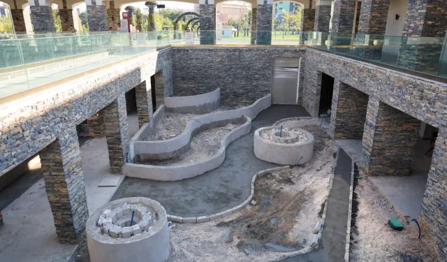 Başkan Şahin, mozaik temalı bahçeleri yerinde inceledi