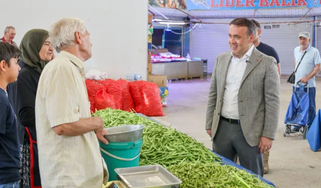Bilecik Valisi Sözer pazar esnafıyla buluştu