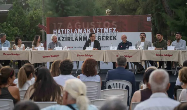 Bornova’da ortak afet bilinci buluşması