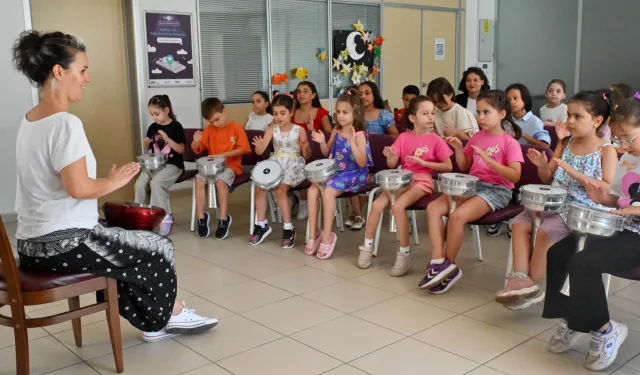 Bursa Büyükşehir atölyelerinde 'yaz' keyfi