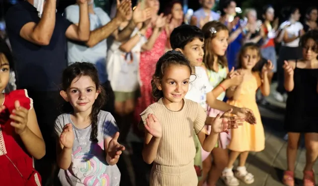 Bursa Gemlik’te yaz akşamları keyifle geçiyor