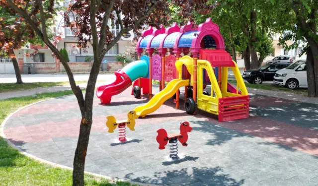 Bursa İnegöl'de çocuklara sağlıklı parklar