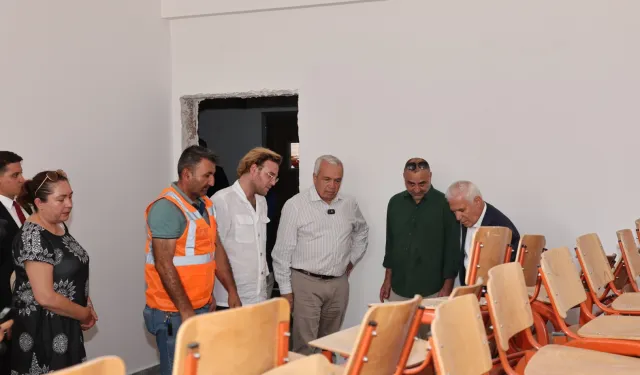 Bursa Nilüfer'de 23 Nisan'ın ilk devlet okulunda sona doğru