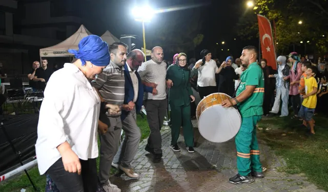 Bursa Osmangazi’de yaz akşamları eğlenceli geçiyor