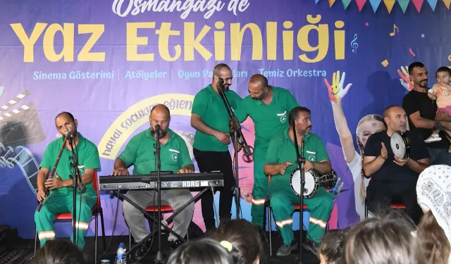 Bursa Osmangazi’de yaz etkinlikleri dolu dolu geçiyor