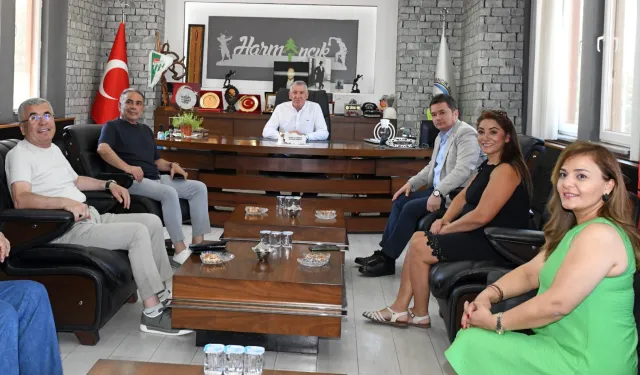 Bursa'da Başkan Aydın’dan Harmancık'a 'geçmiş olsun' ziyareti