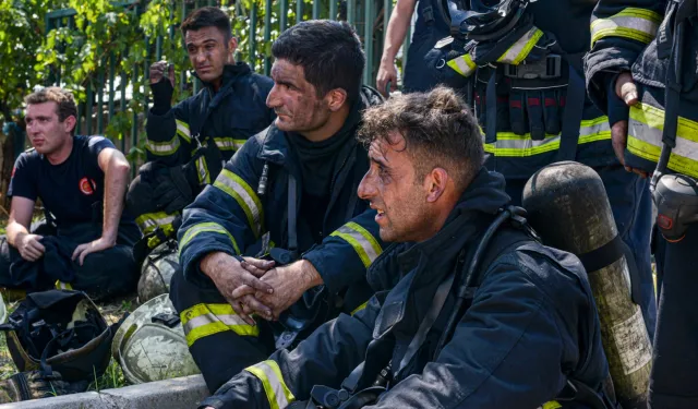 Bursa'da gerçeği aratmayan tatbikat