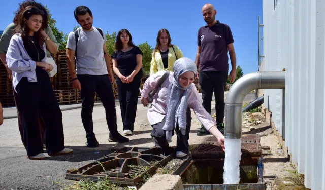 Bursa'da suyun hikayesini kaynağında öğrendiler