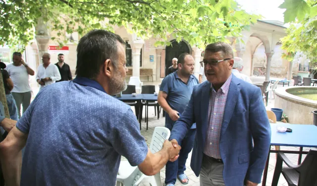 Bursa'da yangın bölgelerine BESOB ziyareti