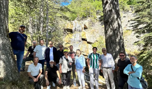 Bursalı turist rehberleri İnegöl’ün doğal ve tarihi zenginliklerini keşfetti