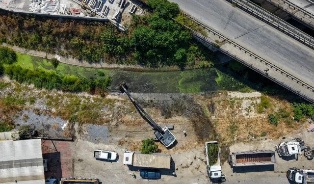 Çark Deresi ve çevresi için kapsamlı temizlik çalışmaları devam ediyor