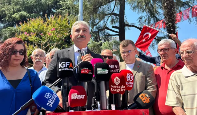 CHP Bursa'dan bağımsızlık ve Cumhuriyet vurgusu