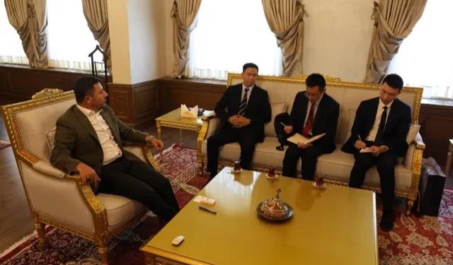 Çin Büyükelçiliği heyetinden Arı'ya ziyaret