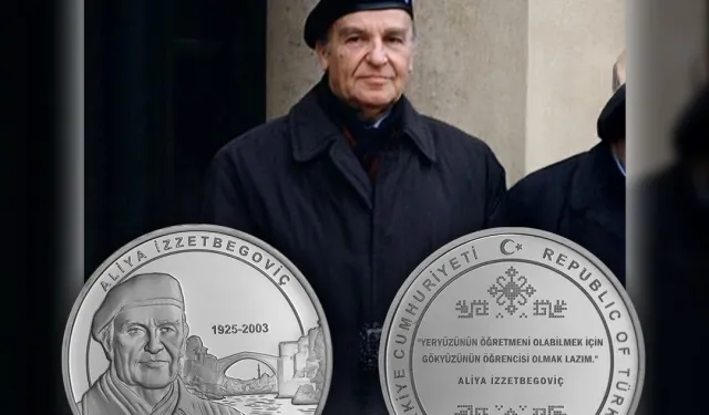 Darphane’den Aliya İzzetbegoviç anısına hatıra para