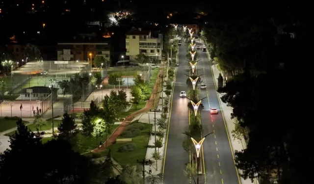 Denizli Büyükşehir ile Tavas ışıl ışıl