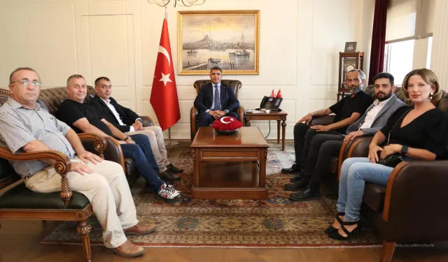 Düzce Gazeteciler Cemiyeti'nden Vali Aslan’a ziyaret